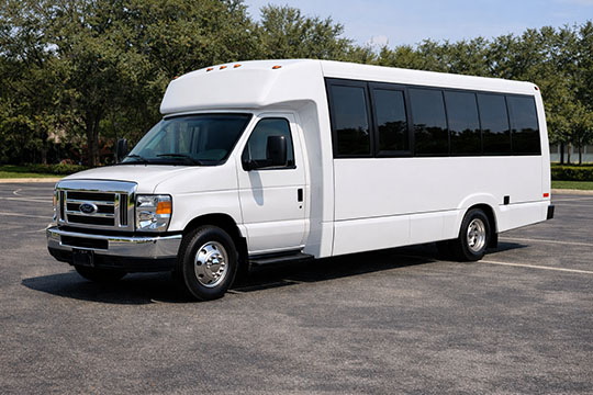 18-passenger minibus available for charter in Ashland, KY